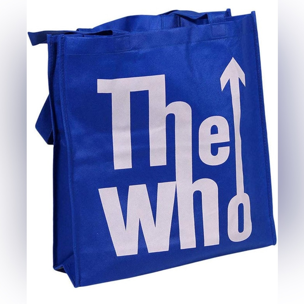 ROCK OFF Official License THE WHO Live Nation Merchandise Shopping Bag Eco Bag
